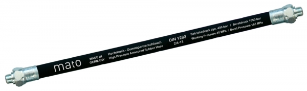 MATO High Pressure Rubber Hose RH-50<br>500 mm, thread R1/8&quot;