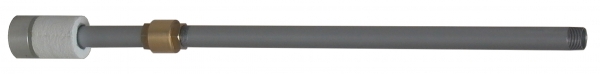 Steel suction tube with air eliminator valve<br>for 50/60 l drum
