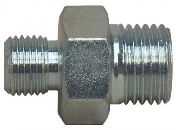 Reducing connector M10x1 male x R1/4&quot; male