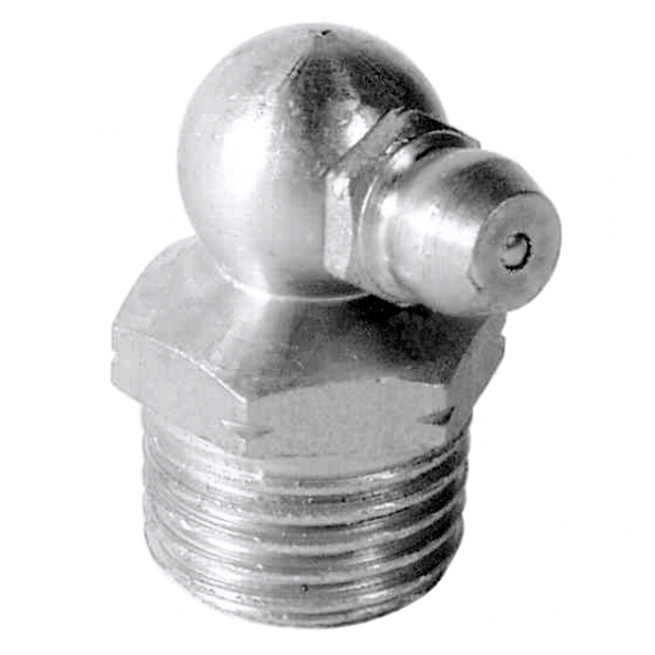Stainless steel hydraulic grease nippels   DIN 71421C<br>H3 R1/4&quot; AF 14   MPQ 50